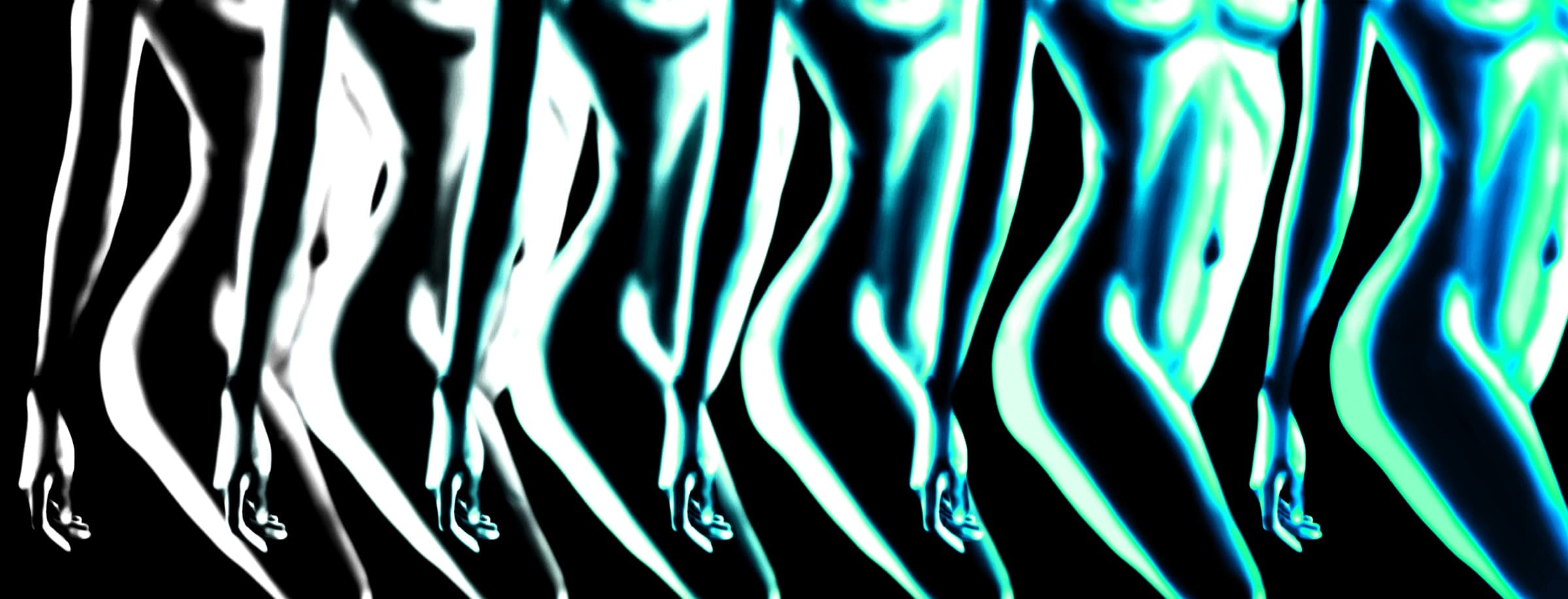Advanced Digital Imaging final: colorful digital composition of botanical and human forms